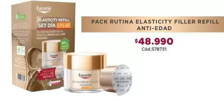 Eucerin - Pack Rustin Elasticity Filler Refill Anti-edad