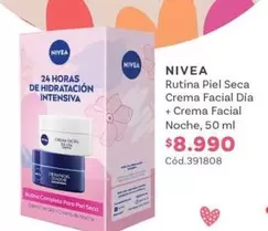 Nivea - Rutina Piel Seca Crema Facial Dia + Crema Facial Noche