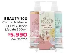 Beauty 100 - Crema De Manos + Jabón Líquido