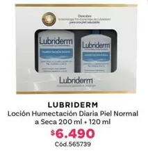 Lubriderm - Locion Humectacion Diaria Piel Normal A Seca