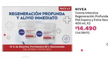 Nivea - Crema Intensiva Regeneración Profunda Y Alivio Inmediato