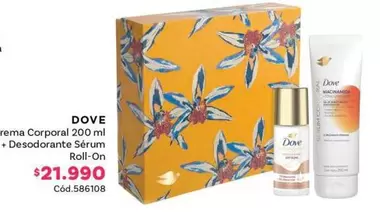 Dove - Rema Corporal + Desodorante Serum Roll-on