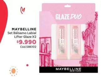 Maybelline - Set Bálsamo Labial Lifter Glave