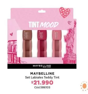 Maybelline - Set Labial Teddy Tint