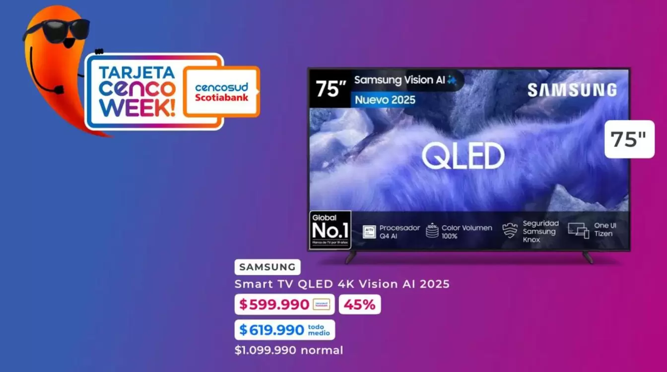 Samsung - Smart Tv Qled 4k Vision A 2025