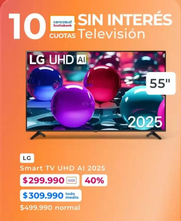 LG - Smart Tv Uhd Ai 2025