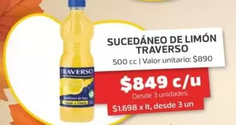 Traverso - Sucedaneo De Limon