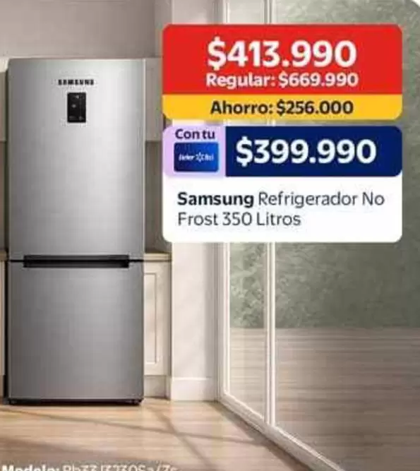 Samsung - Refrigerador No Frost 350 Litros