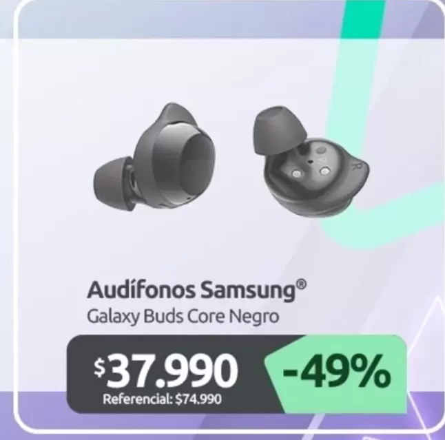 Audifonos Samsung Galaxy Buds Core Negro