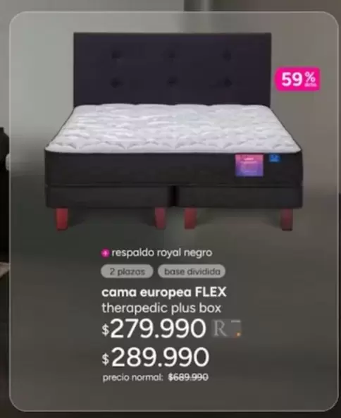 Royal - Cama Europea Flex