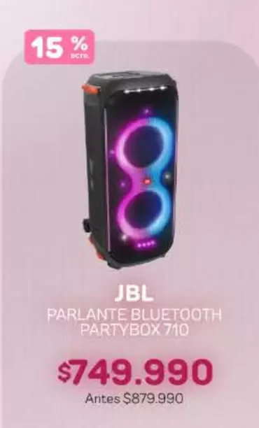 JBL - Parlante Bluetooth Partybox 710