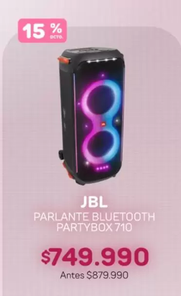 JBL - Parlante Bluetooth Partybox 710