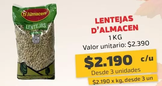 Valor - Lentejas