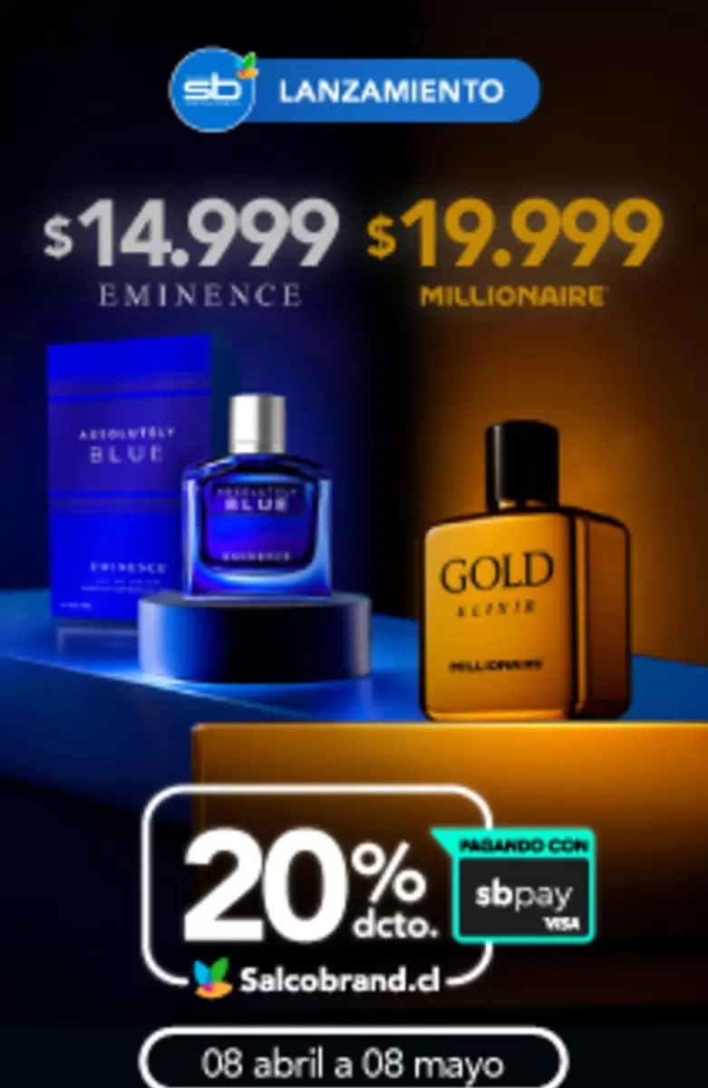 Eminence - Salcobrand.cl. 08 Abril A 08 Mayo