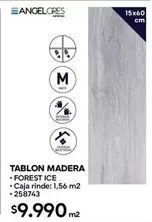 Tablon Madera Forest Ice