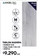 Tablon Madera Forest Ice