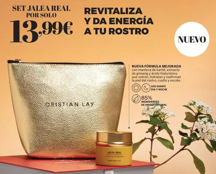 Cristian Lay - Set Jalea Real Por Solo Y Da Energia A Tu Rostro