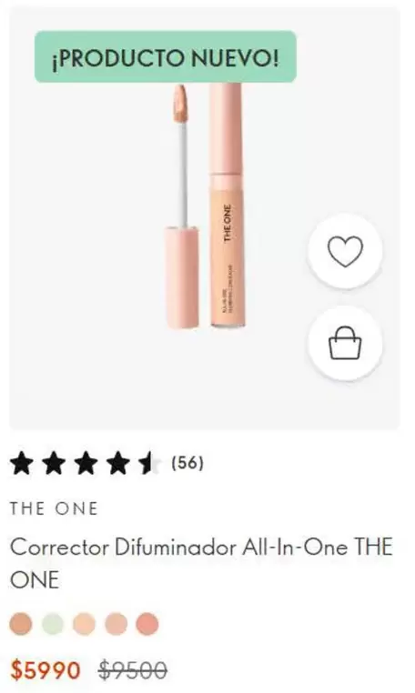 Corrector Difuminador All-In-One THE One