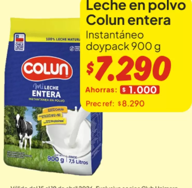 Colun - Leche En Polvo Entera