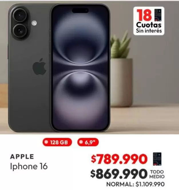 Apple - Iphone 16
