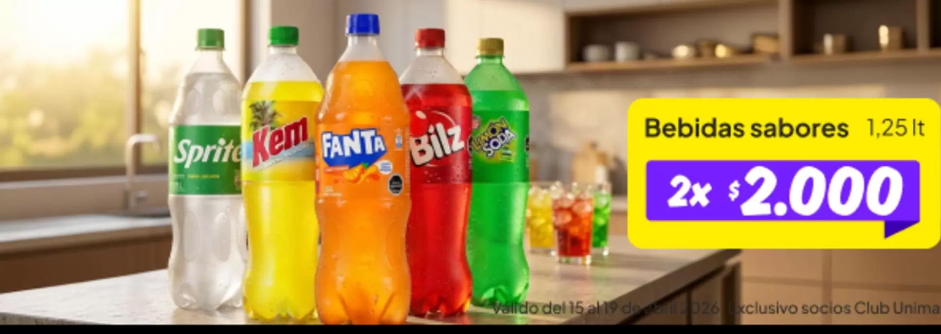 Sprite - Bebidas Sabores
