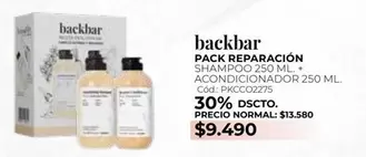 Pack Reparacion Shampoo + Acondicionador