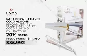 Ga.Ma - Pack Bora Elegance Coco Almond