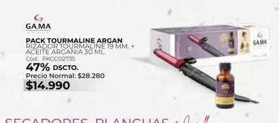 Ga.Ma - Pack Tourmaline Argan