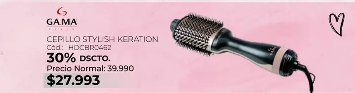 Ga.Ma - Cepillo Stylish Keration