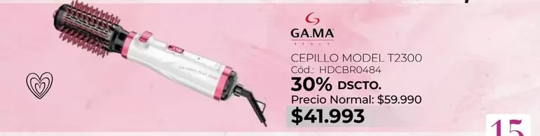 Ga.Ma - Cepillo Model