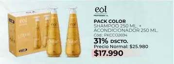 Pack Color Shampoo + Acondicionador