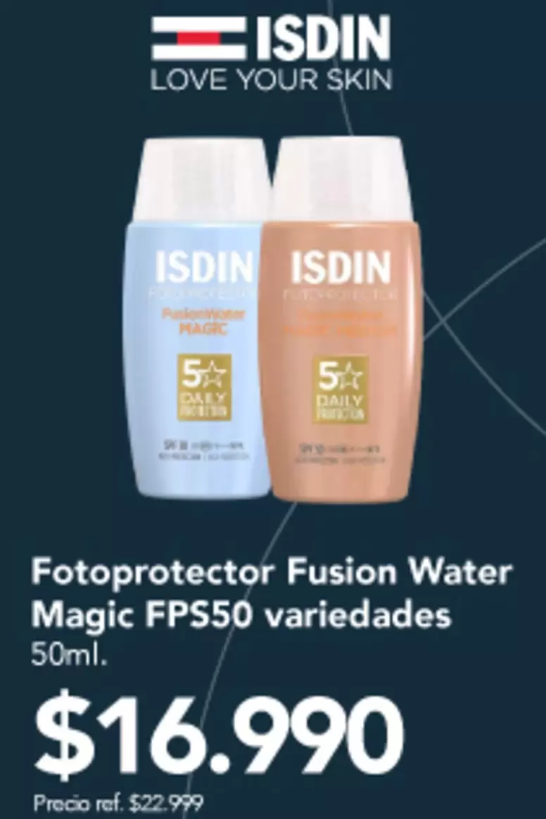 Isdin - Fotoprotector Fusion Water Magic Fps50