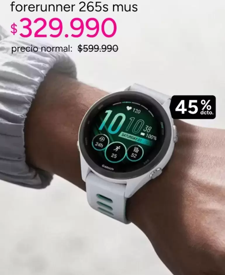 120 - forerunner 265 mus