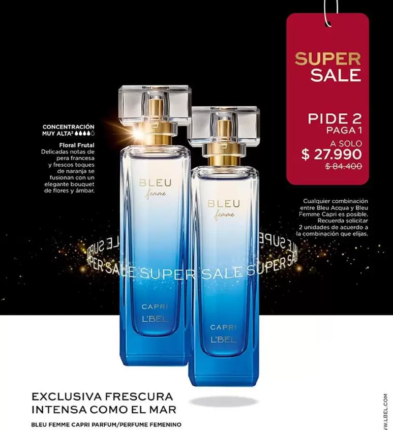 Capri - Exclusiva Frescura Intensa Como El Mar