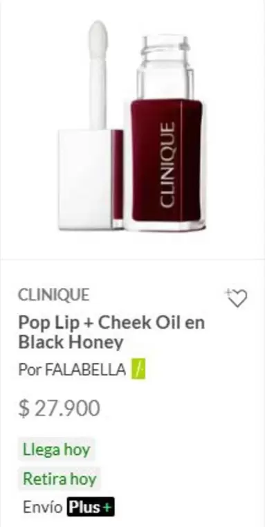 Clinique - Pop Lip + Cheek Oil En Black Honey