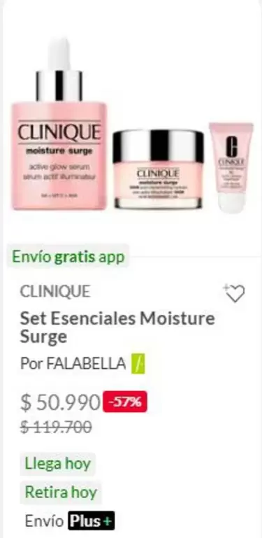 Clinique - Set Esenciales Moisture Surge