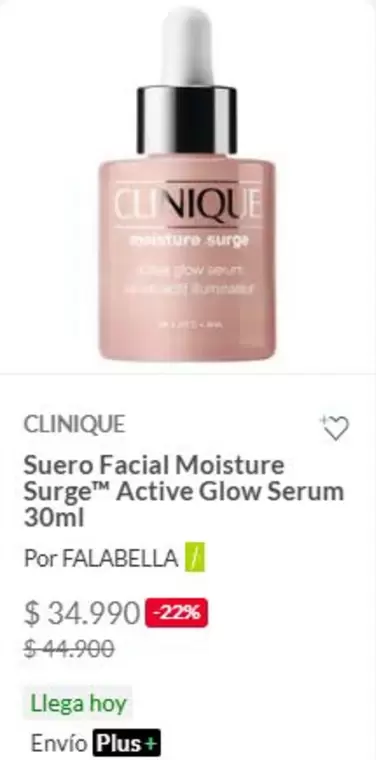 Clinique - Suero Facial Moisture SurgeTM Active Glow Serum 30ml