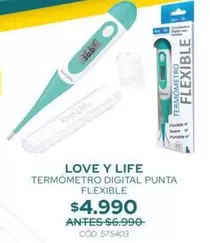 Termometro Digital Punta Flexible