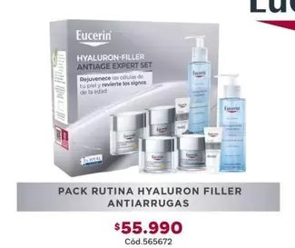 Eucerin - Pack Rutina Hyaluron Filler Antiarrugas