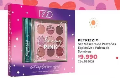 Petrizzio - Set Máscara De Pestanas Explosive + Paleta De Sombras