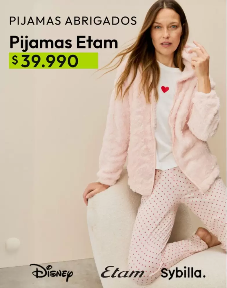 Disney - Pijamas Abrigados Pijamas Etam