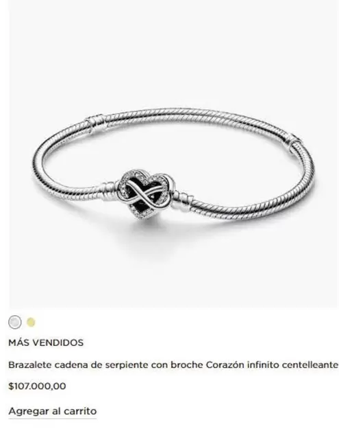 Sagrado Corazón - Brazalete Cadena De Serpiente Con Broche