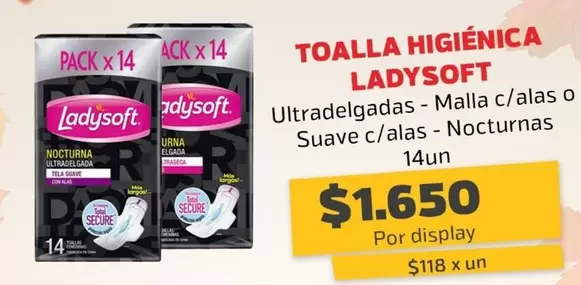Ladysoft - Toalla Higienica