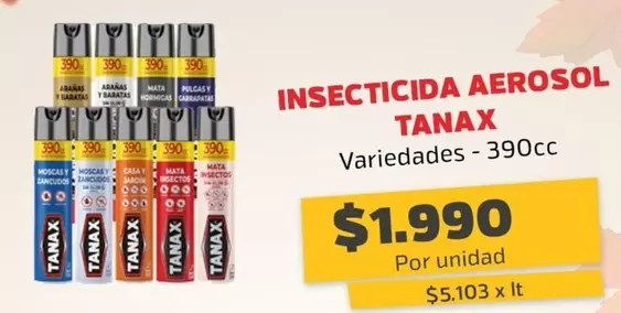 Tanax - Insecticida Aerosol