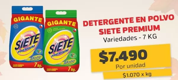 Gigante - Detergente En Polvo Premium
