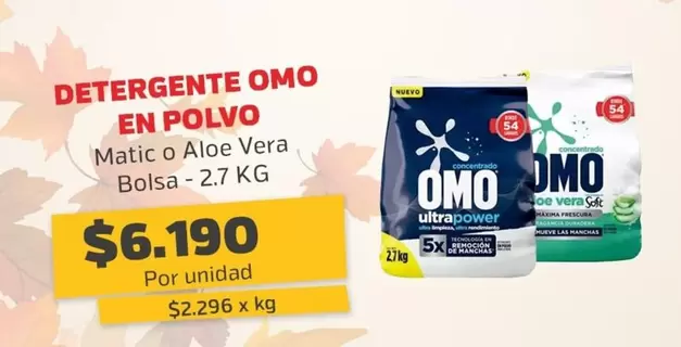 Omo - Detergente En Polvo