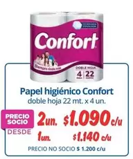 Confort - Papel Higiénico
