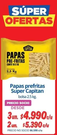 Papas Prefritas Super Capitan