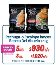 Abuelo - Pechuga O Escalopea Receta Del