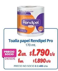 Toalla Papel Rendipel Pro